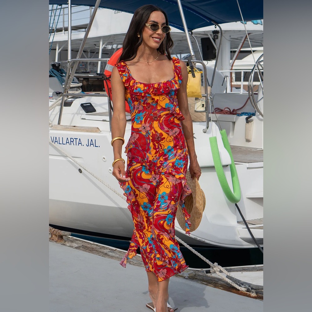 Vetchy Miramar Mesh Dress